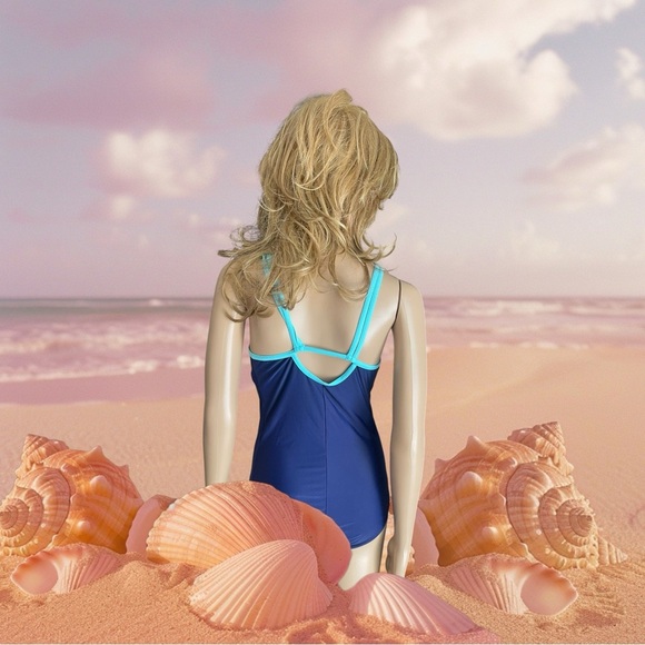 New ZeroXposur Double Strap Swimsuit with Skirt in Regular size 16.5 - Picture 7 of 16